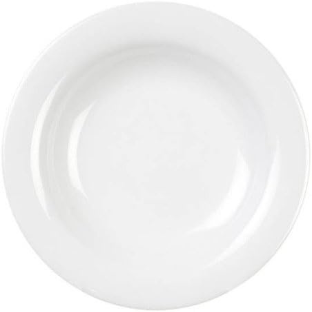 Plato Redondo de Melamina 10"/25cm BG-22010-W