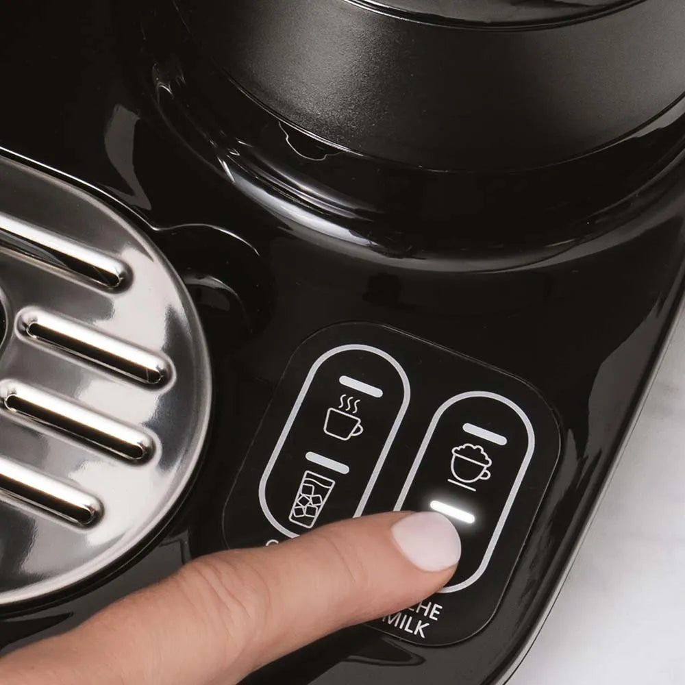 Cafetera Latte 4 en 1 con Espumador para Café Helado Granizado o Caliente Oster BVSTDC02B