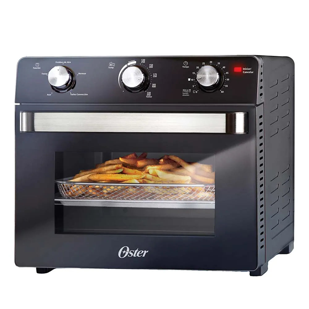 Horno con Freidora de Aire 22L Antiadherente Negro Oster TSSTTVMAF1NS