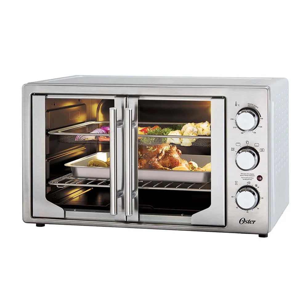 Horno con Freidora de Aire Extra Grande 42L Antiadherente Estilo Francés Oster TSSTTV42FDMAFNS
