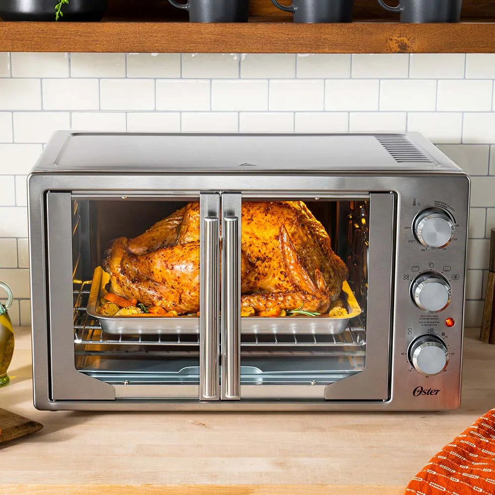 Horno con Freidora de Aire Extra Grande 42L Antiadherente Estilo Francés Oster TSSTTV42FDMAFNS