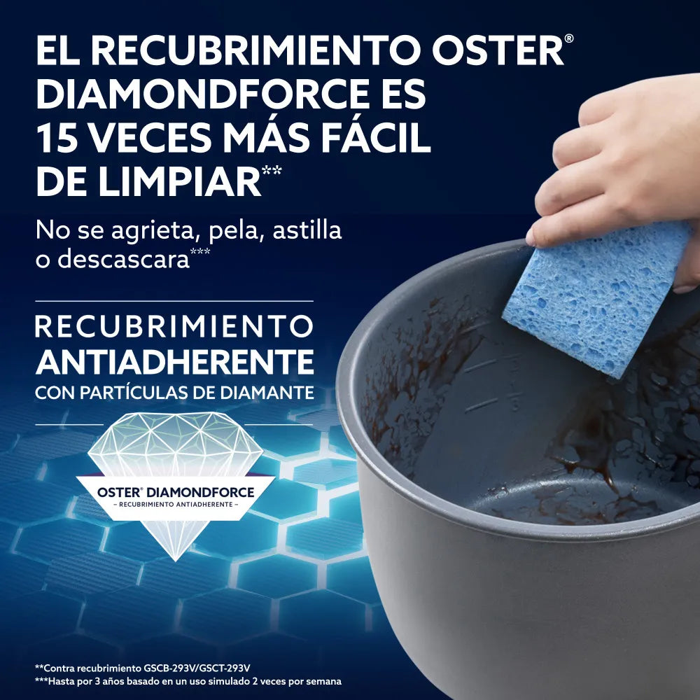 Olla de Presión Multifuncional Multiolla Turbo 5.7L Oster CKSTPCECT57D