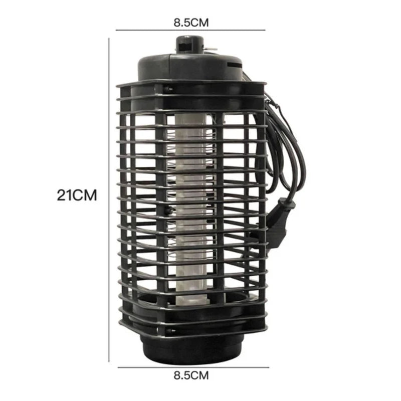 Lámpara Mata Insectos. Trampa Para Mosquitos Eléctrica 110V. Luz UV 360° Para Interiores Y Exteriores. AB1537