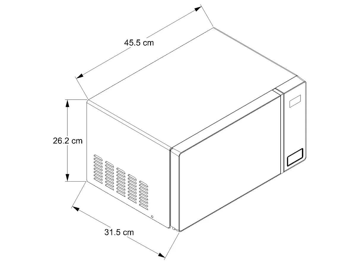 Microondas Whirlpool WM1807W de 20 Litros (0.7 Pies Cúbicos) Blanco con Panel Touch, 22 Funciones Preprogramadas y Autococción