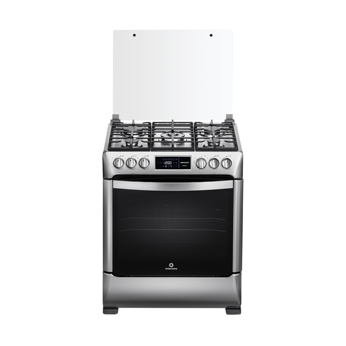 Estufa con Horno a Gas Indurama Montecarlo Zafiro 30” 5 Quemadores – Croma