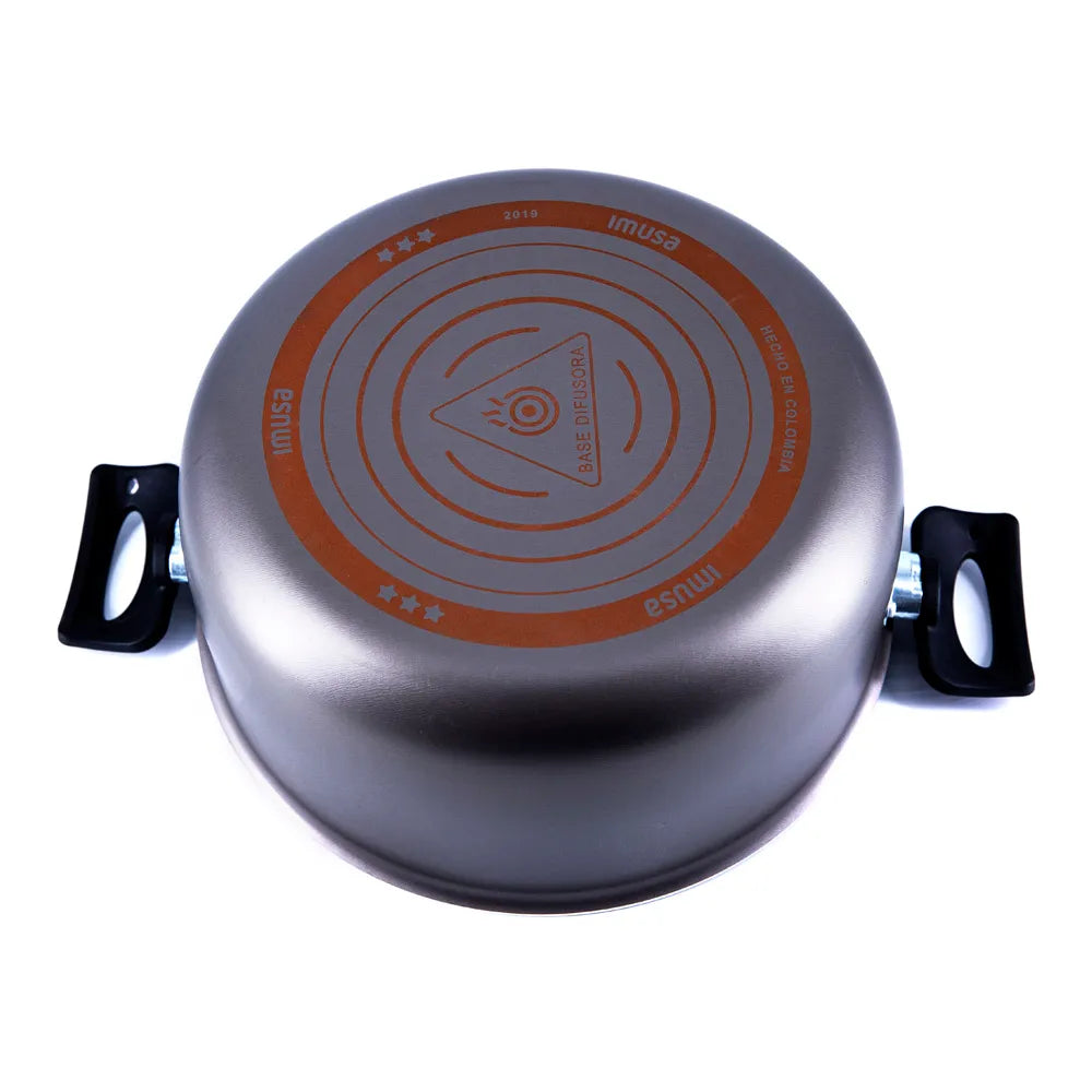 Olla Talent Antiadherente Triforce 24cm/4.8L Imusa 38200 IMUSA