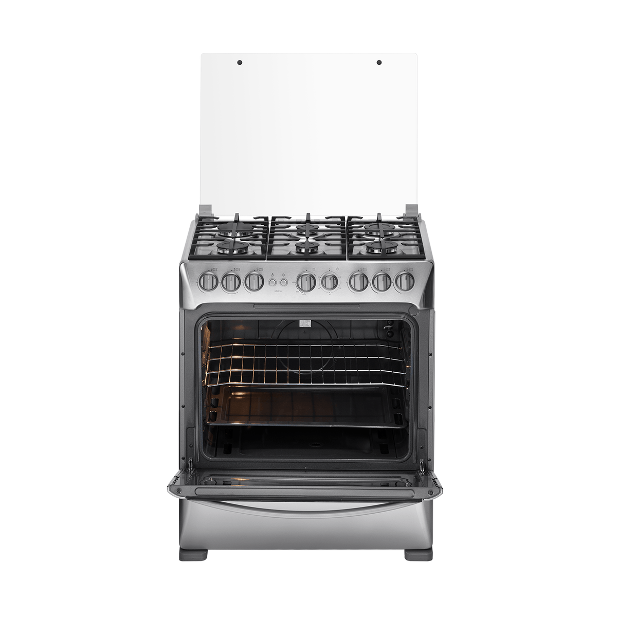 Estufa con Horno a Gas Indurama Galicia Zafiro 30” 6 Quemadores