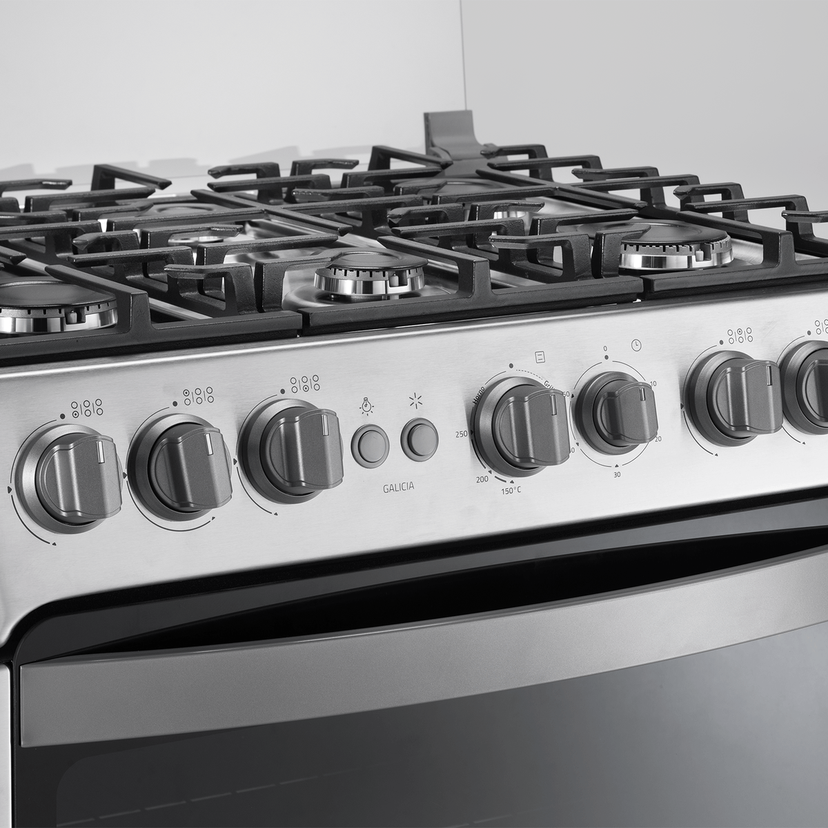Estufa con Horno a Gas Indurama Galicia Zafiro 30” 6 Quemadores