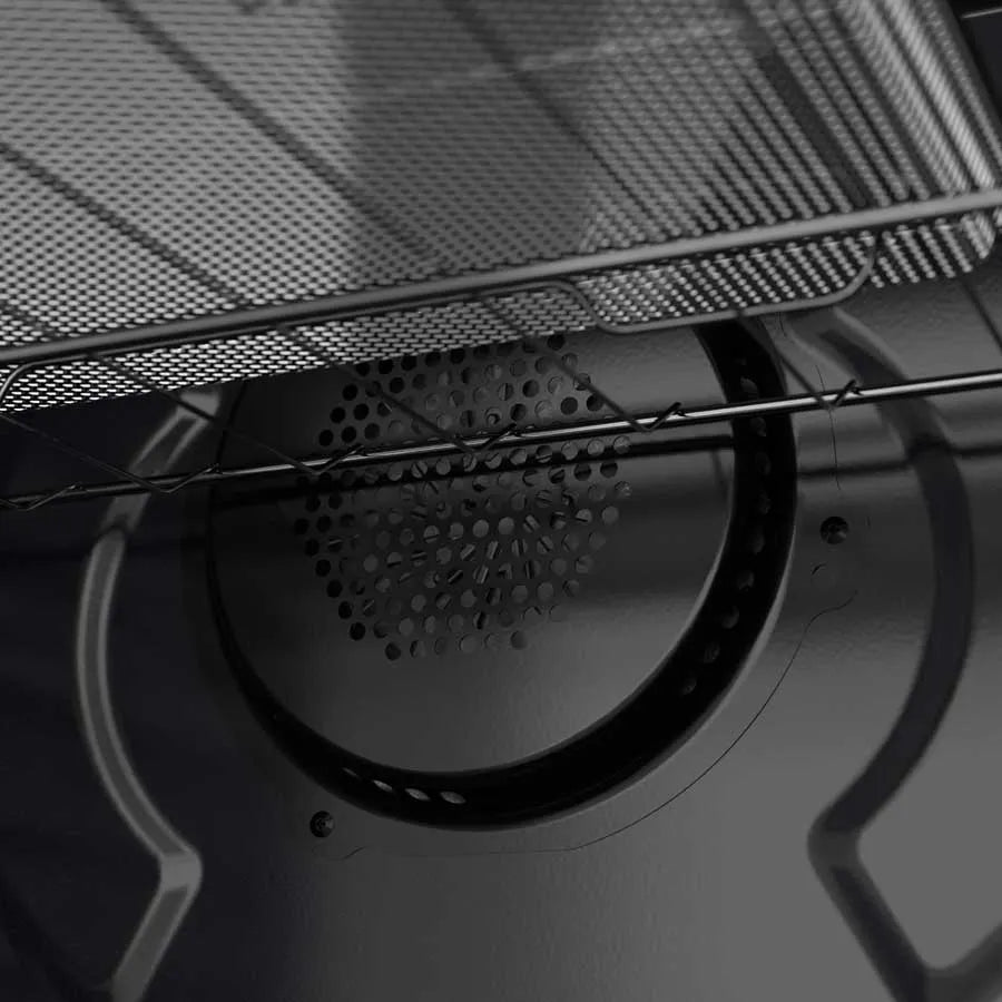 Estufa con Horno a Gas Whirlpool LWFR5050S de 30 Pulgadas con 6 Quemadores, Air Fry y Acero Inoxidable