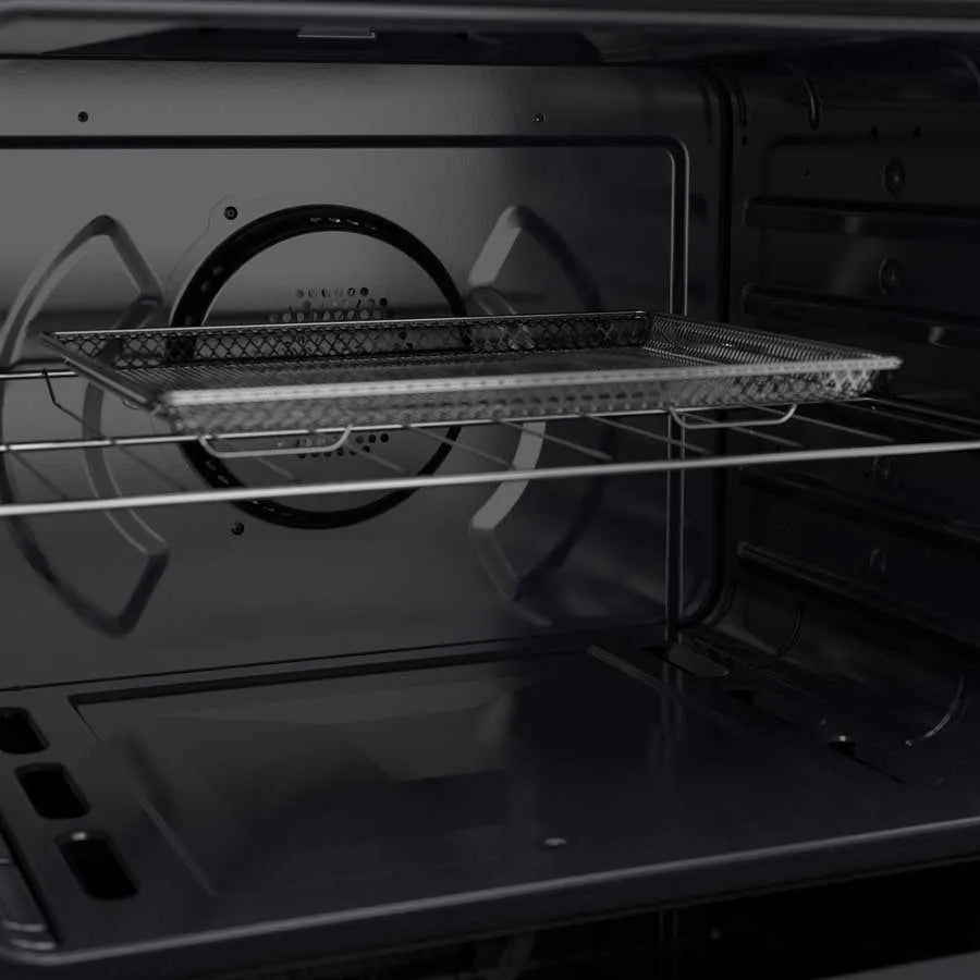 Estufa con Horno a Gas Whirlpool LWFR5050S de 30 Pulgadas con 6 Quemadores, Air Fry y Acero Inoxidable