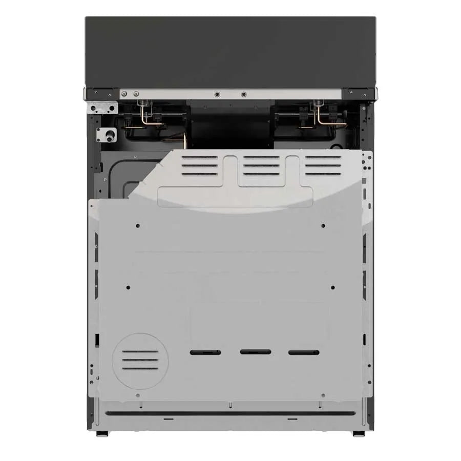 Estufa con Horno a Gas Whirlpool LWFR5050S de 30 Pulgadas con 6 Quemadores, Air Fry y Acero Inoxidable