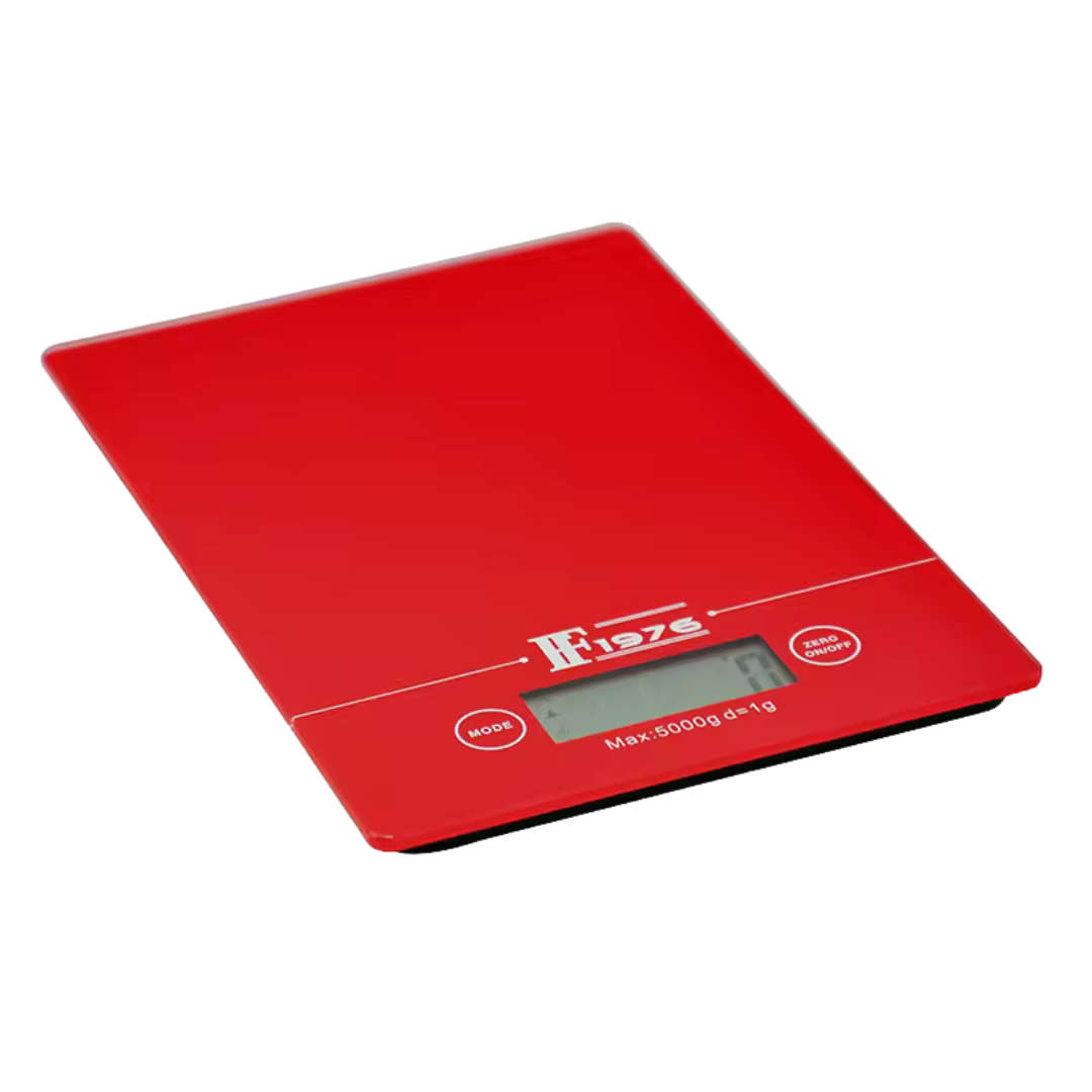 Balanza Digital de Vidrio Templado de 5kg (ml, oz, g, lb) 14192-2014B F1976 Báscula. Pesa. Selecto