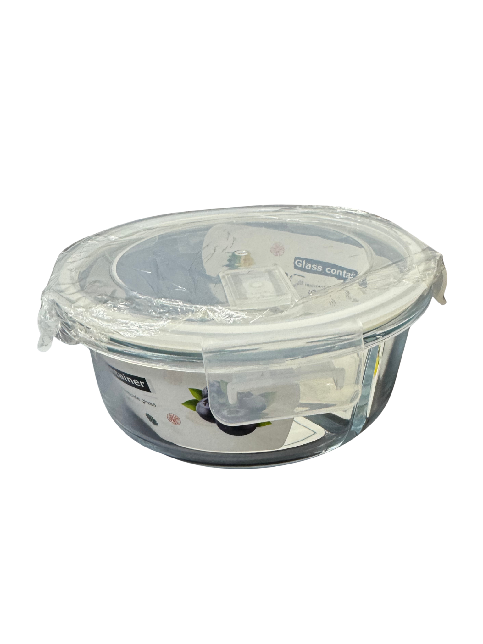 Envase de Vidrio con Tapa 1000ml 16767-14-2 Lonche. Lonchera. Vasija. Selecto