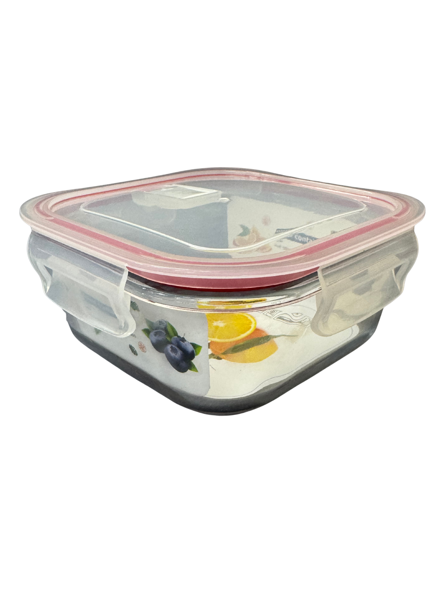 Envase de Vidrio con Tapa 800ml 16767-19-1 Lonche. Lonchera. Vasija.