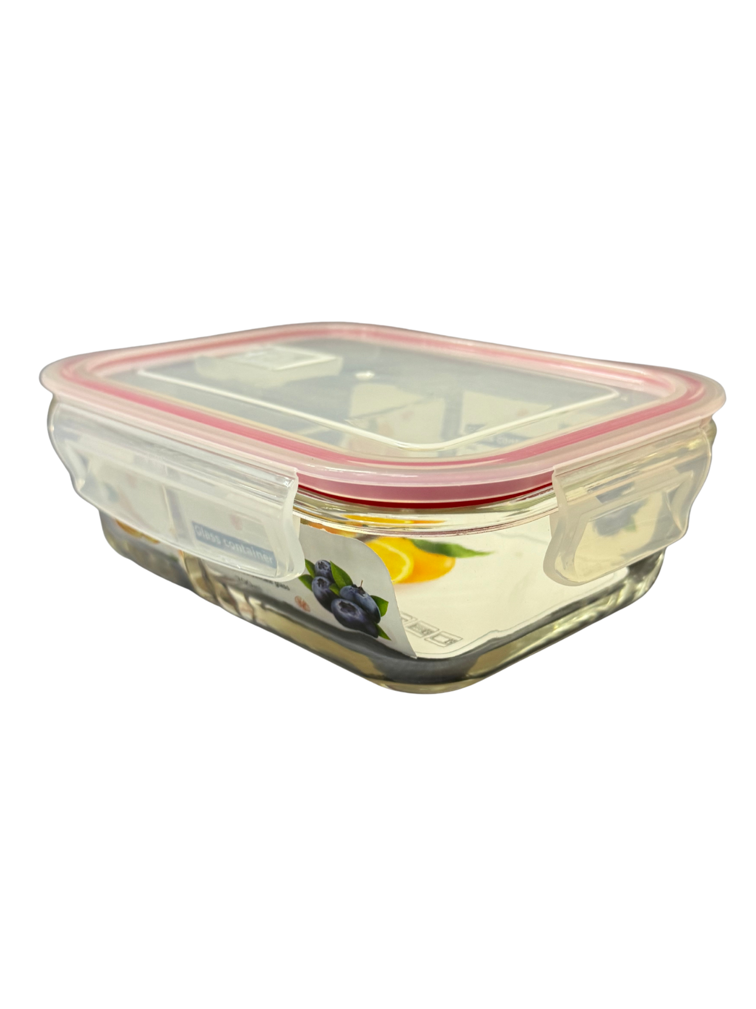 Envase de Vidrio con Tapa 700ml 16767-5-2 Lonche. Lonchera. Vasija.