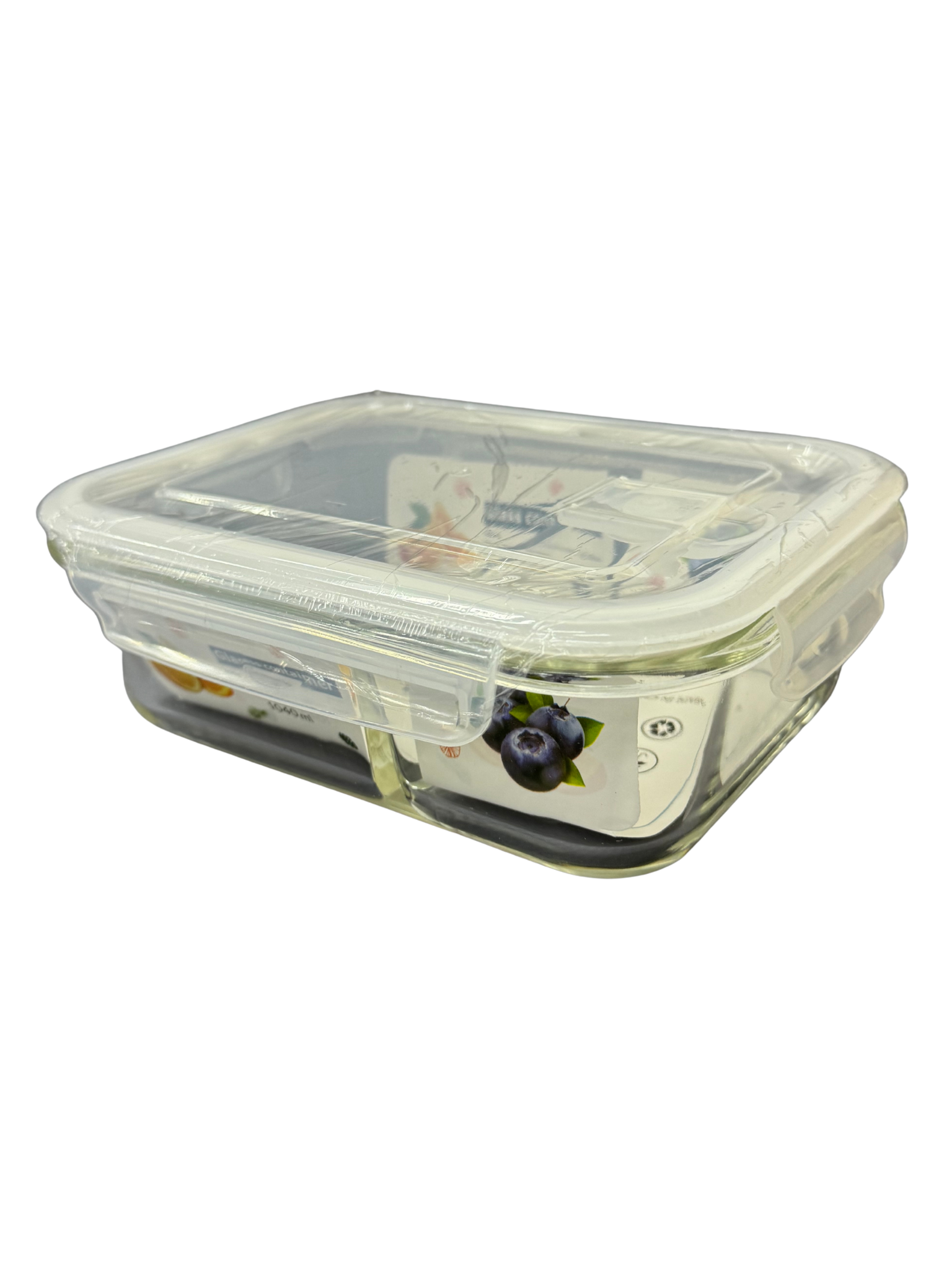 Envase de Vidrio con Tapa 1040ml 16767-6-2 Lonche. Lonchera. Vasija. Selecto