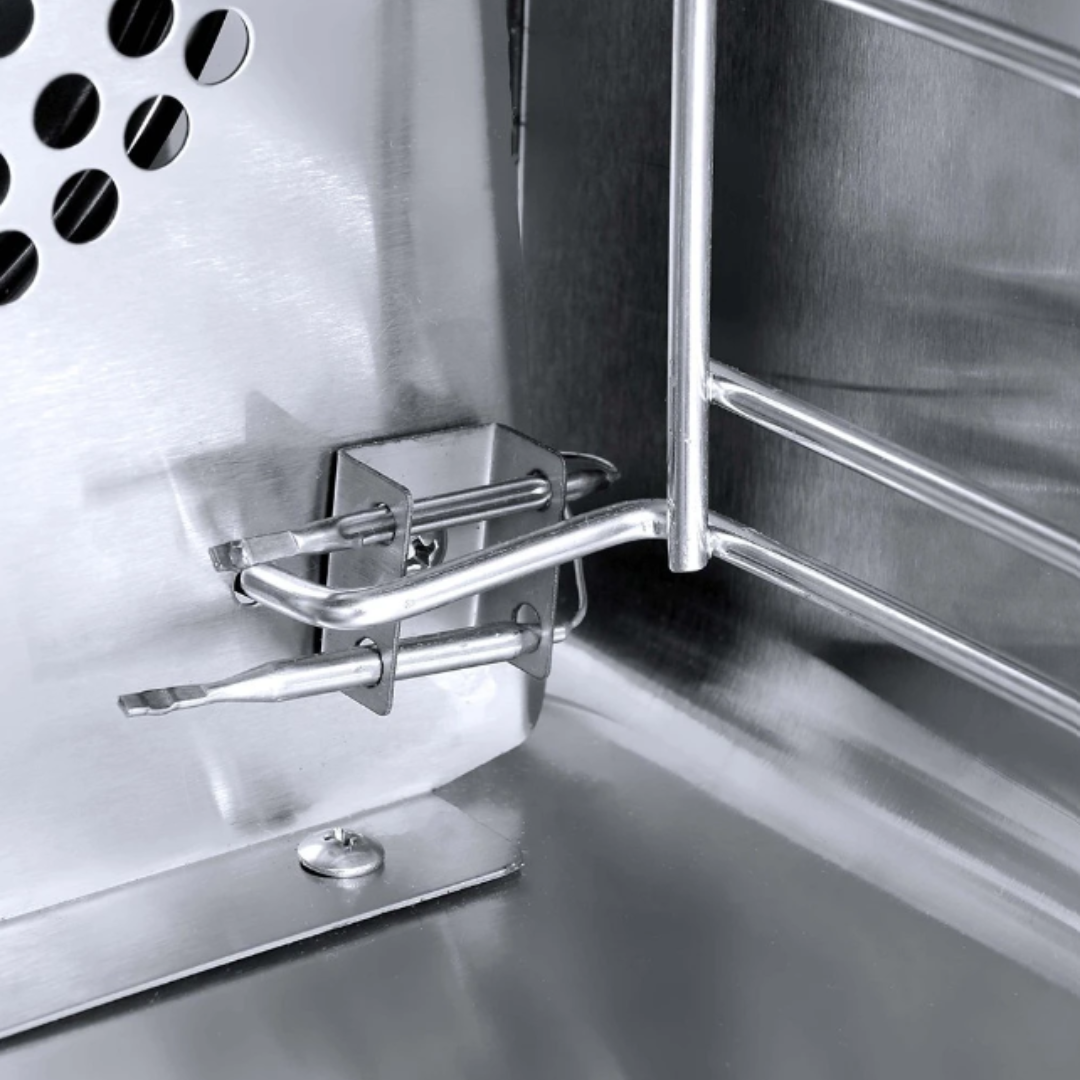 Horno de Convección Eléctrico de 4 Bandejas 110V/60Hz HEB-4F Selecto
