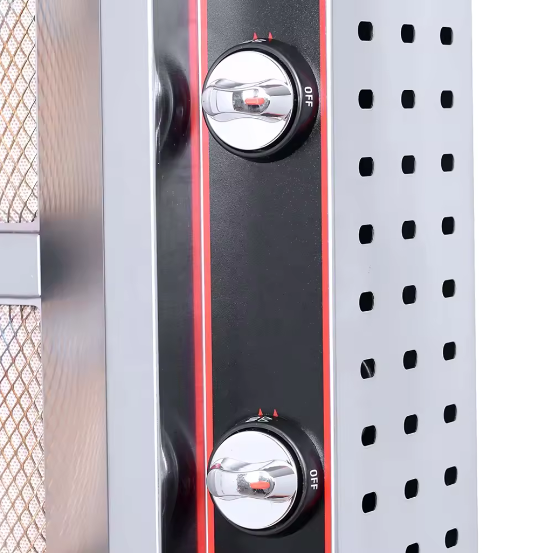 Equipo de Shawarma a Gas de 3 Quemadores HGS-R3 Kebab. Selecto