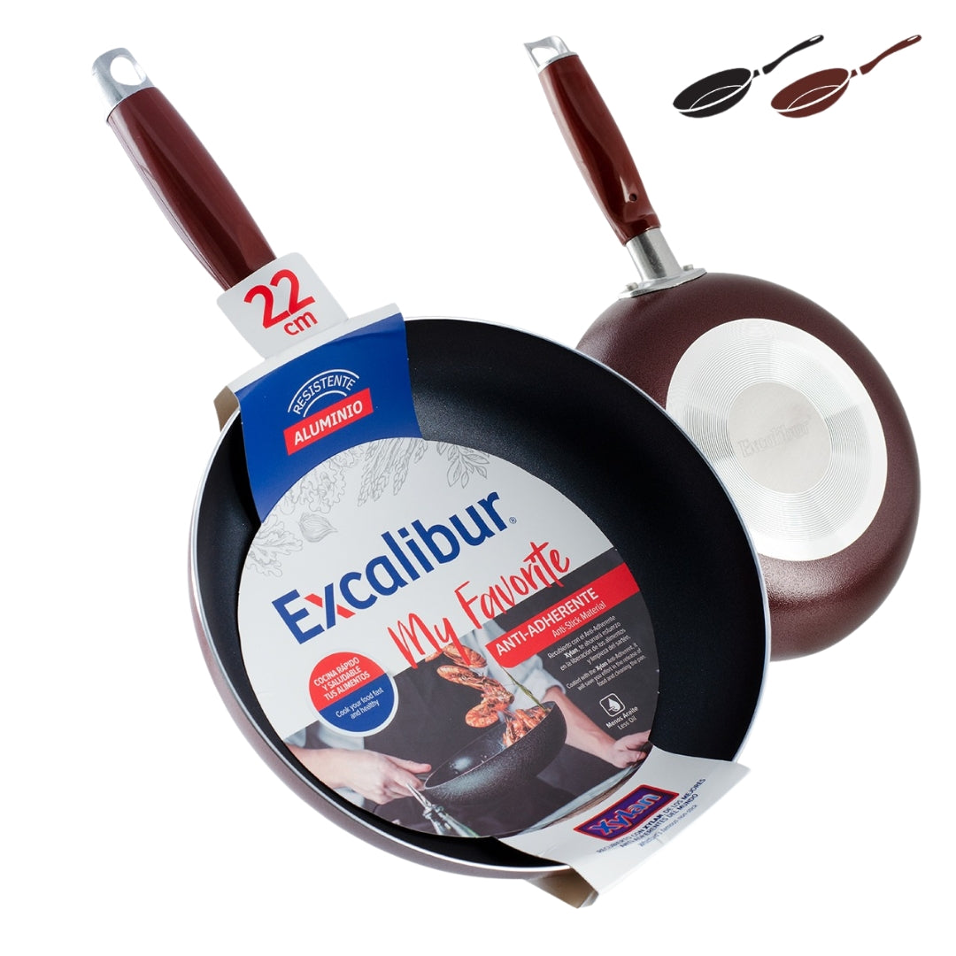 Sarten de Teflón de 22cm Excalibur JLN-22CM EXCALIBUR