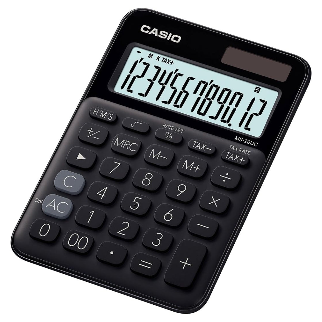Calculadora Casio MS-20UC-BK
