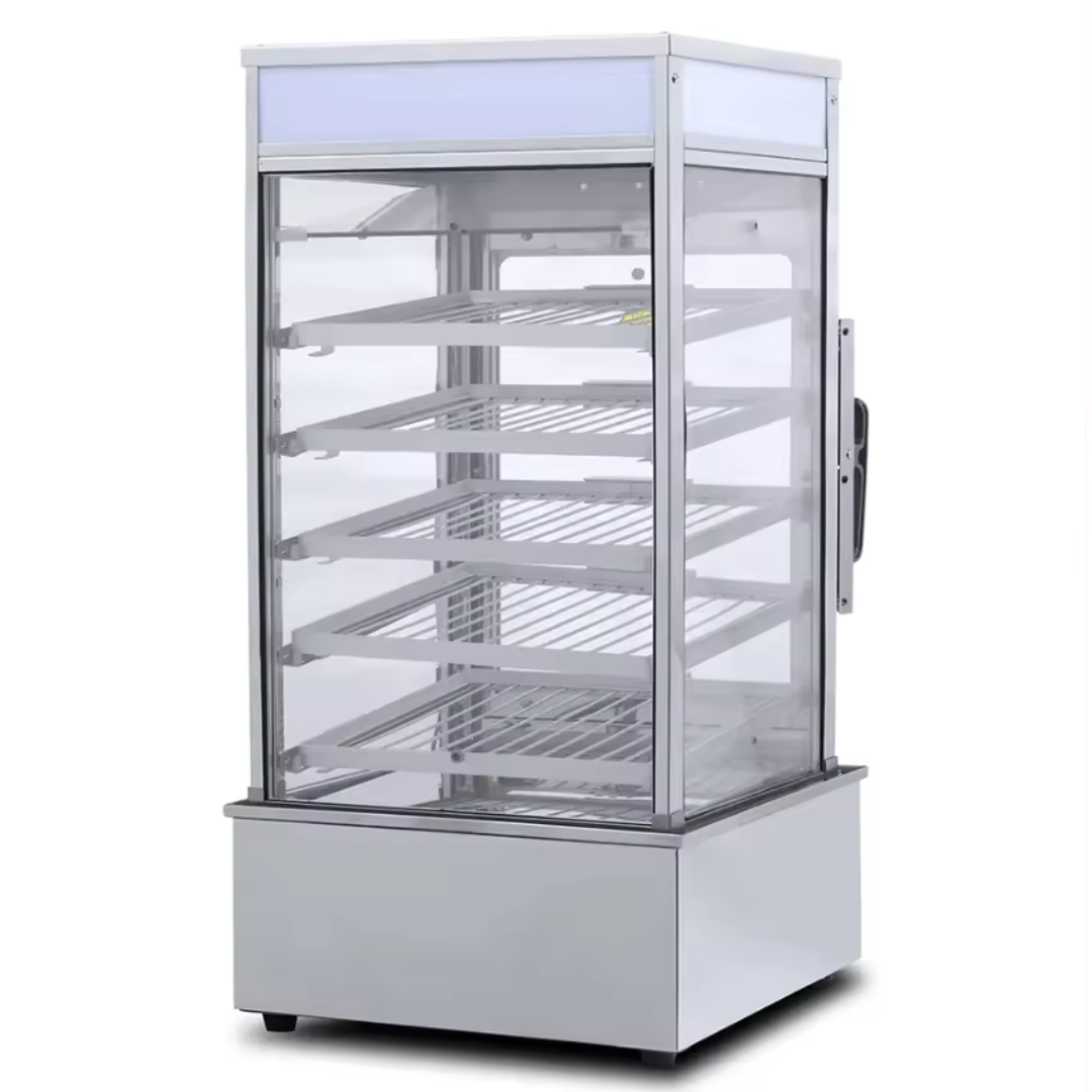 Vaporera Eléctrica Comercial de 5 Niveles HW-500H Selecto