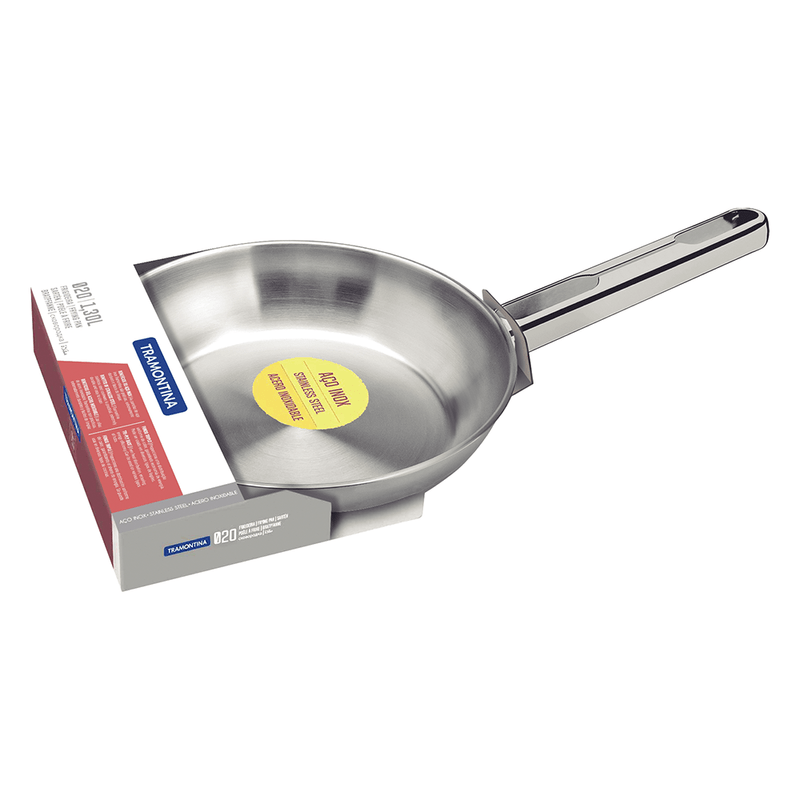 Sartén Allegra de Acero Inoxidable 24cm Tramontina 62666/240 TRAMONTINA