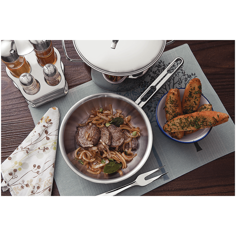 Sartén Allegra de Acero Inoxidable 24cm Tramontina 62666/240