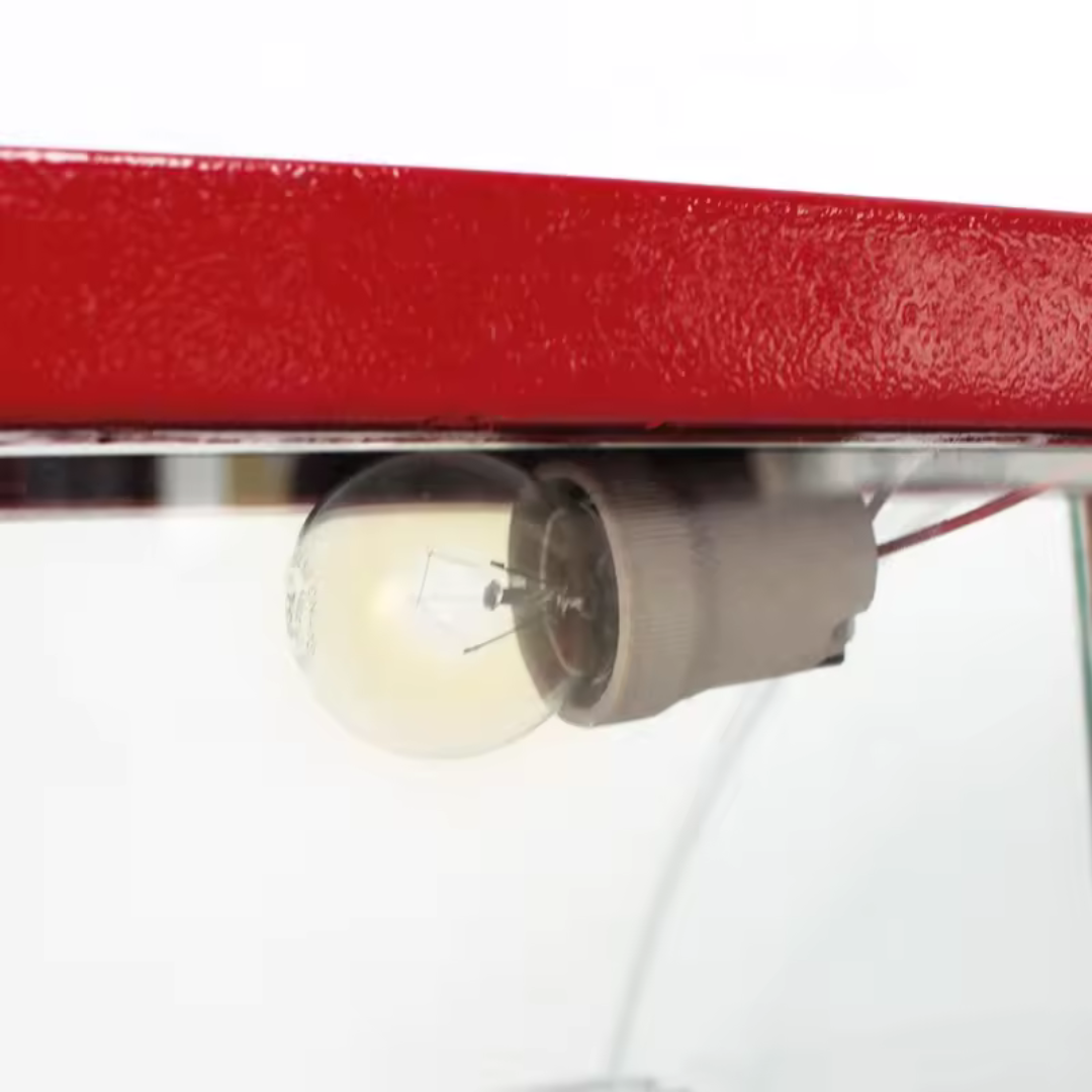Vitrina Calentador Rojo de 1 Bandeja 400*480*650mm HW-1P ROJO Selecto