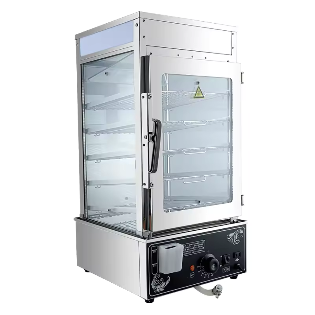 Vaporera Eléctrica Comercial de 5 Niveles HW-500H Selecto