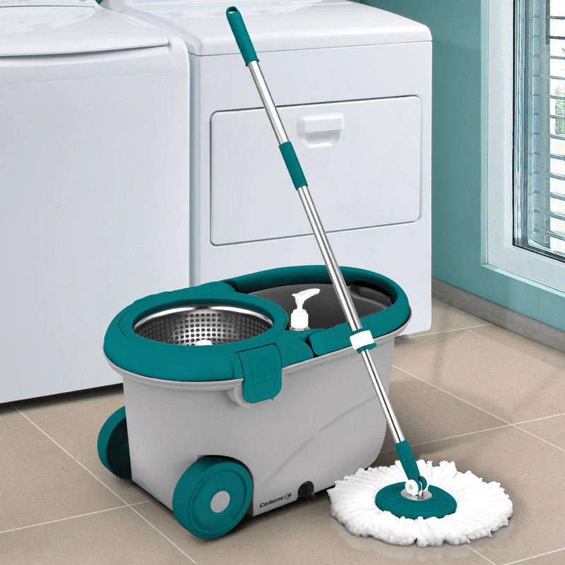 Trapeador Spin and Mop Giratorio con Tina de 5L AN25 CARBONE