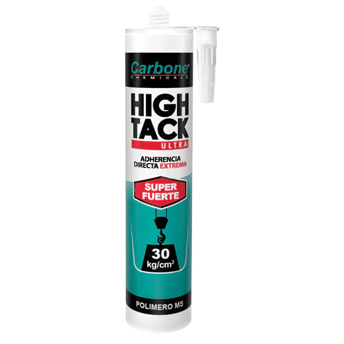 High Tack ULTRA Agarre Inicial Inmediato 30Kgxcm2.Viscosidad Adher Y Resistencia Alta.Blanco 290Ml H-0760 (Ultra) CARBONE