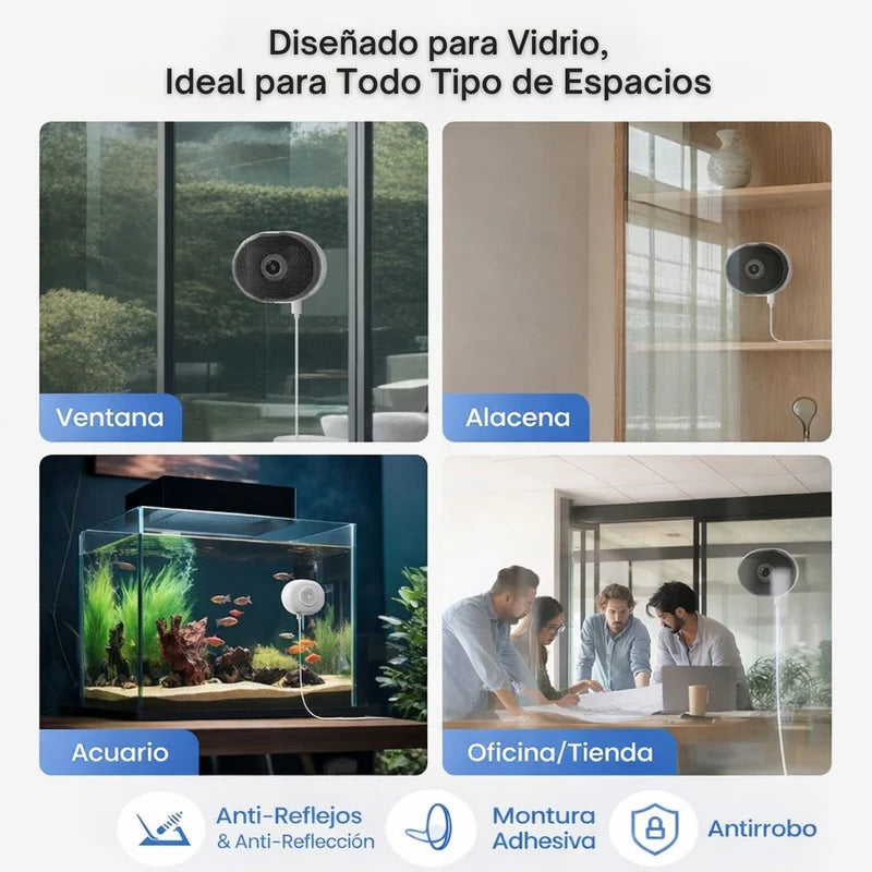 Cámara De Seguridad Wifi 3MP Con Panel Solar Y Batería Recargable 7800Mah. Cámara De Videovigilancia IP66 Con Visión Nocturna A Color 15M, Detección Humana PIR 1NC-3063Y-W-S