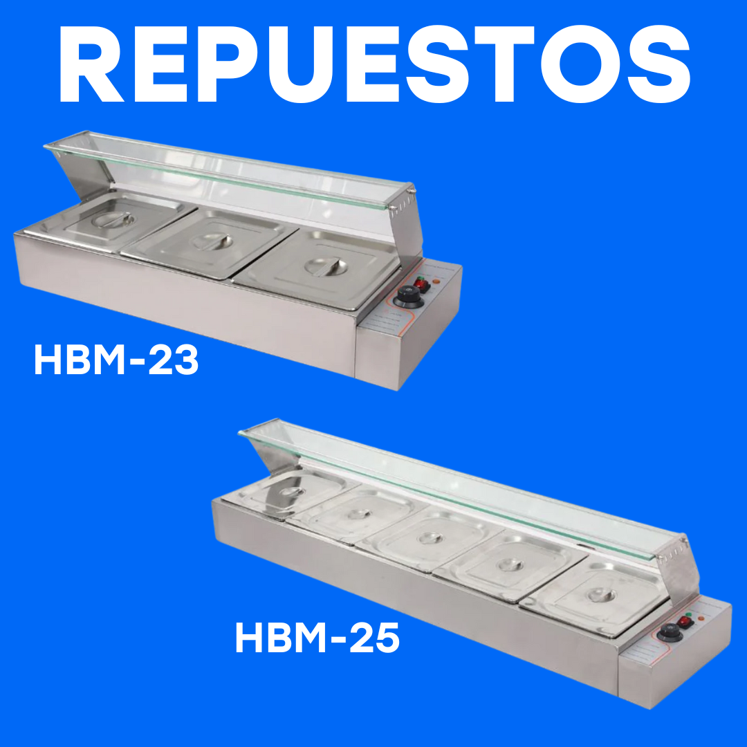 Repuestos Baño María Eléctrico HBM-23 HBM-25
