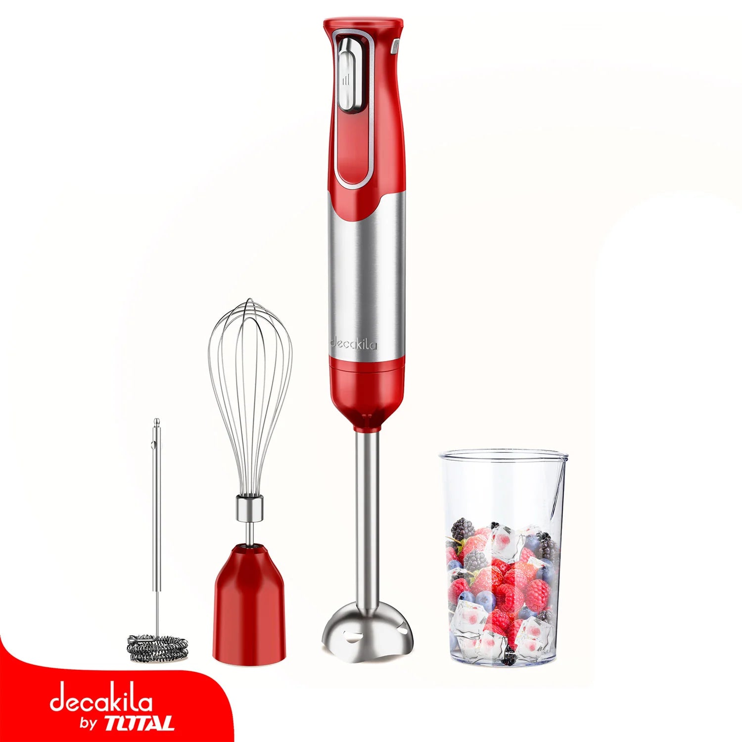 Batidora De Mano Inalámbrica 4 En 1. 100W. 11.1 V. Cable USB. Batería De Litio. KMJB024R