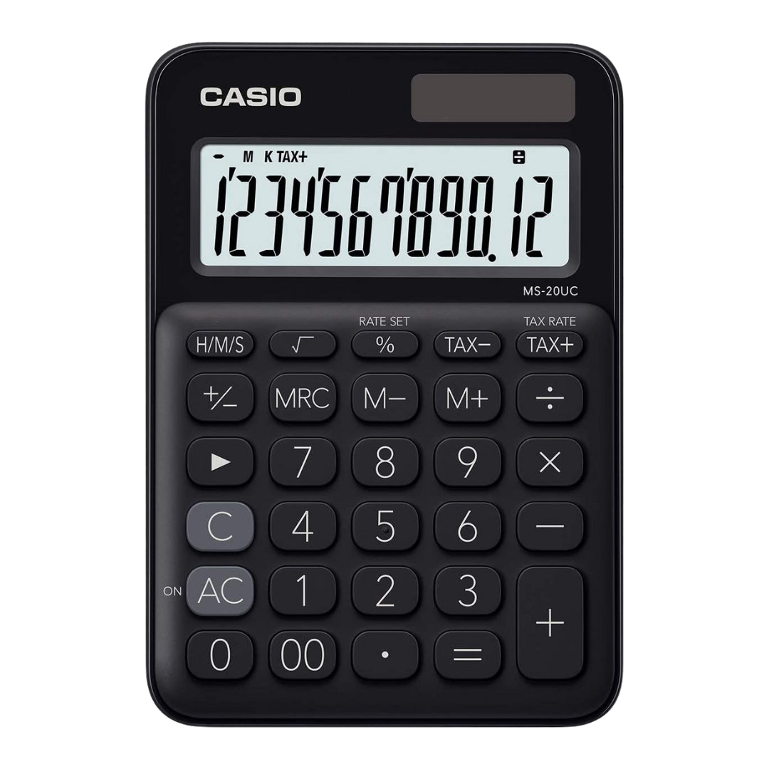 Calculadora Casio MS-20UC-BK