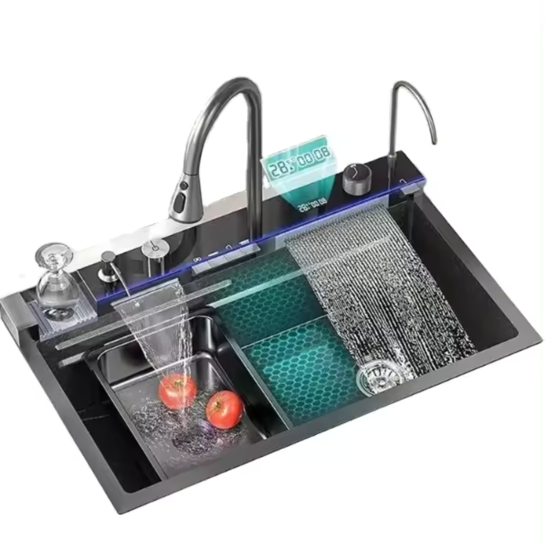 Fregador de Acero Inoxidable 304 1 Tina 5en1 750*460*220mm LS-7545B5 Selecto