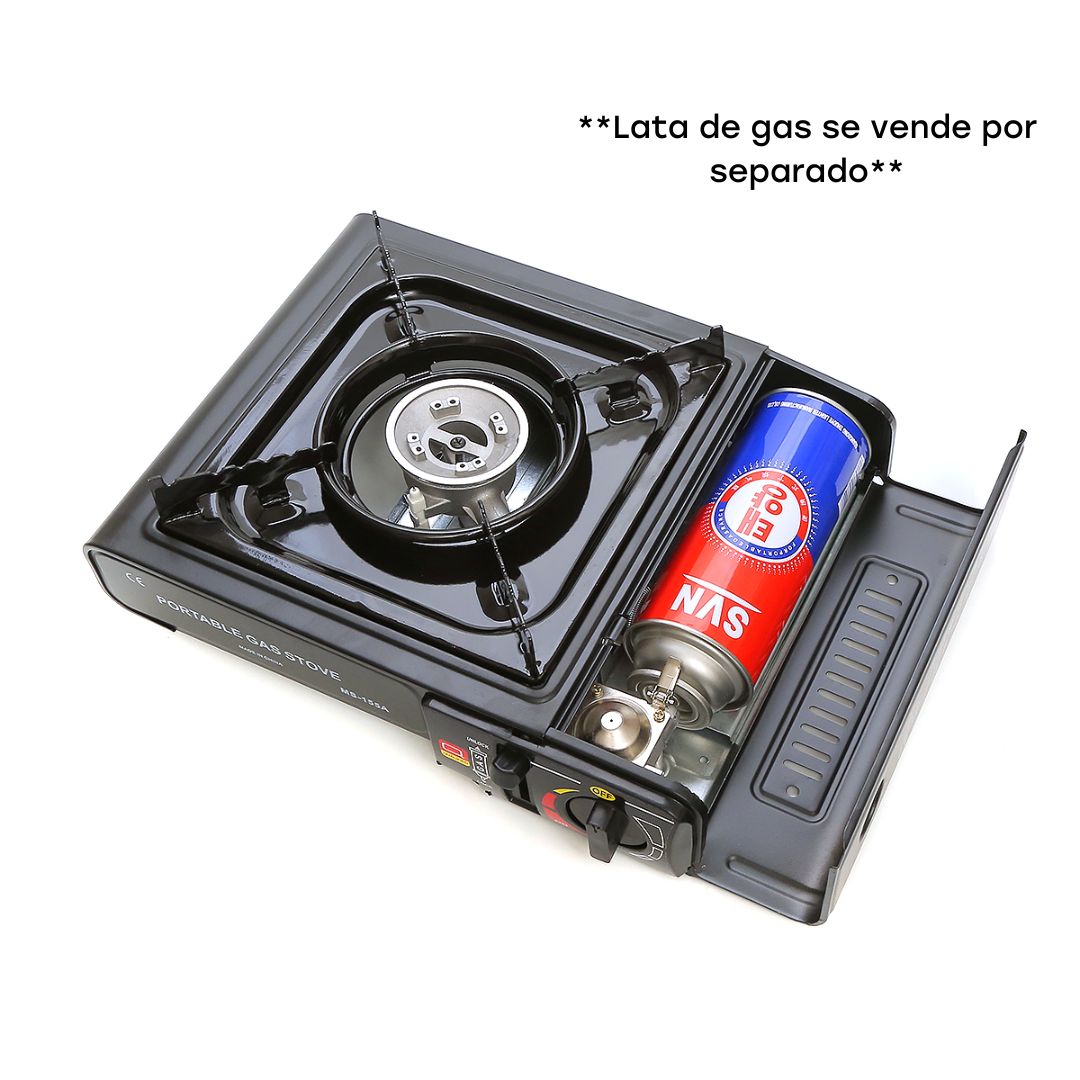Estufa Portátil de Gas Butano Negro FS-155-A Estufa Butano. Selecto