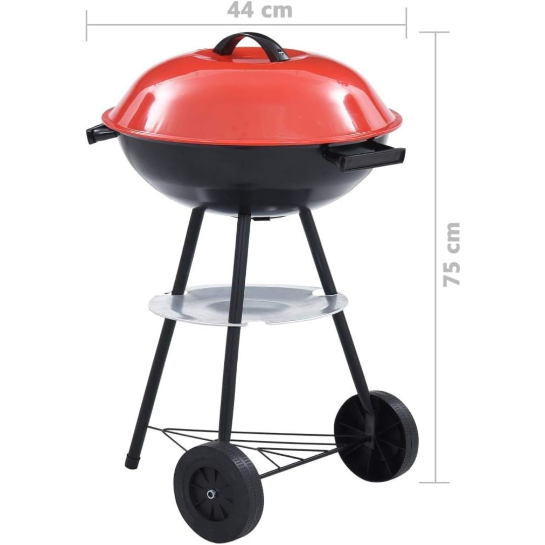 Asador o Barbacoa Portátil a Carbón de 17" ALP-BBQ4460 BBQ.