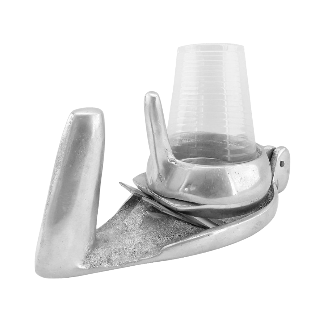 Cepillo de Raspar Hielo de Aluminio Fundido 8cm Raspado. MDE Selecto