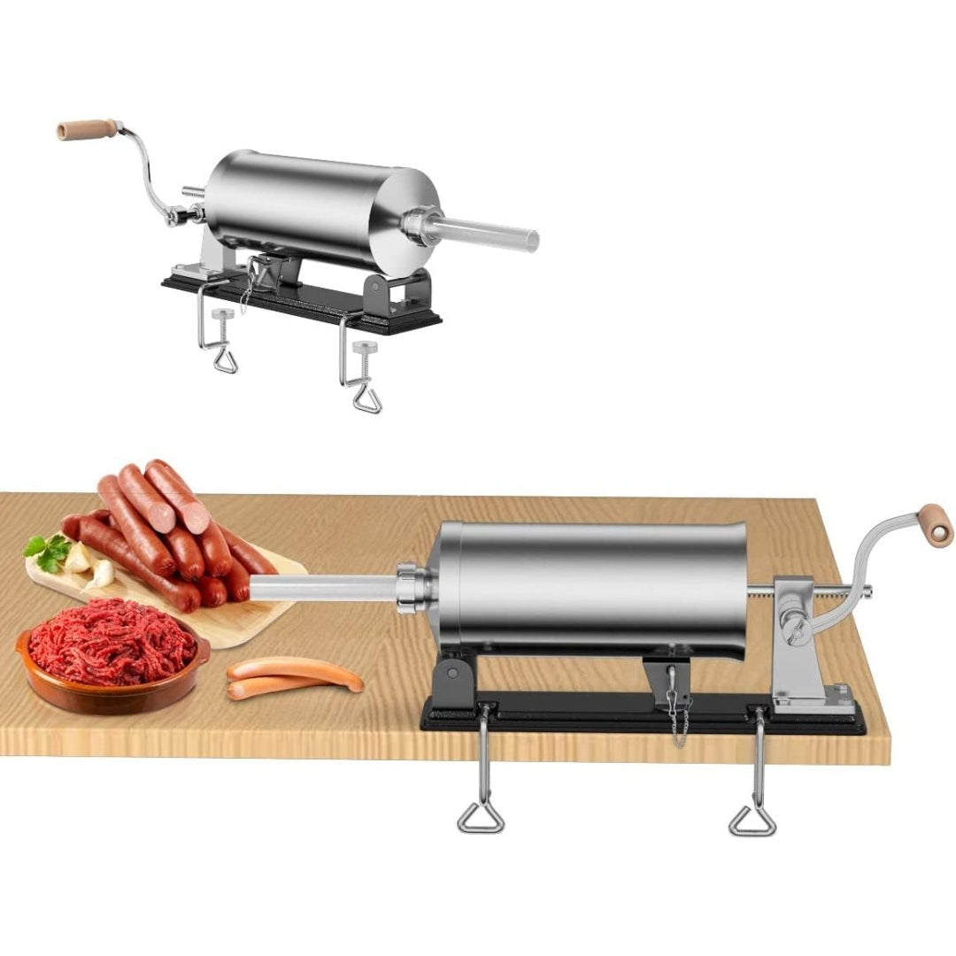 Embutidora para Chorizos o Salchichas de Acero Inoxidable Manual de 3kg & 4kg