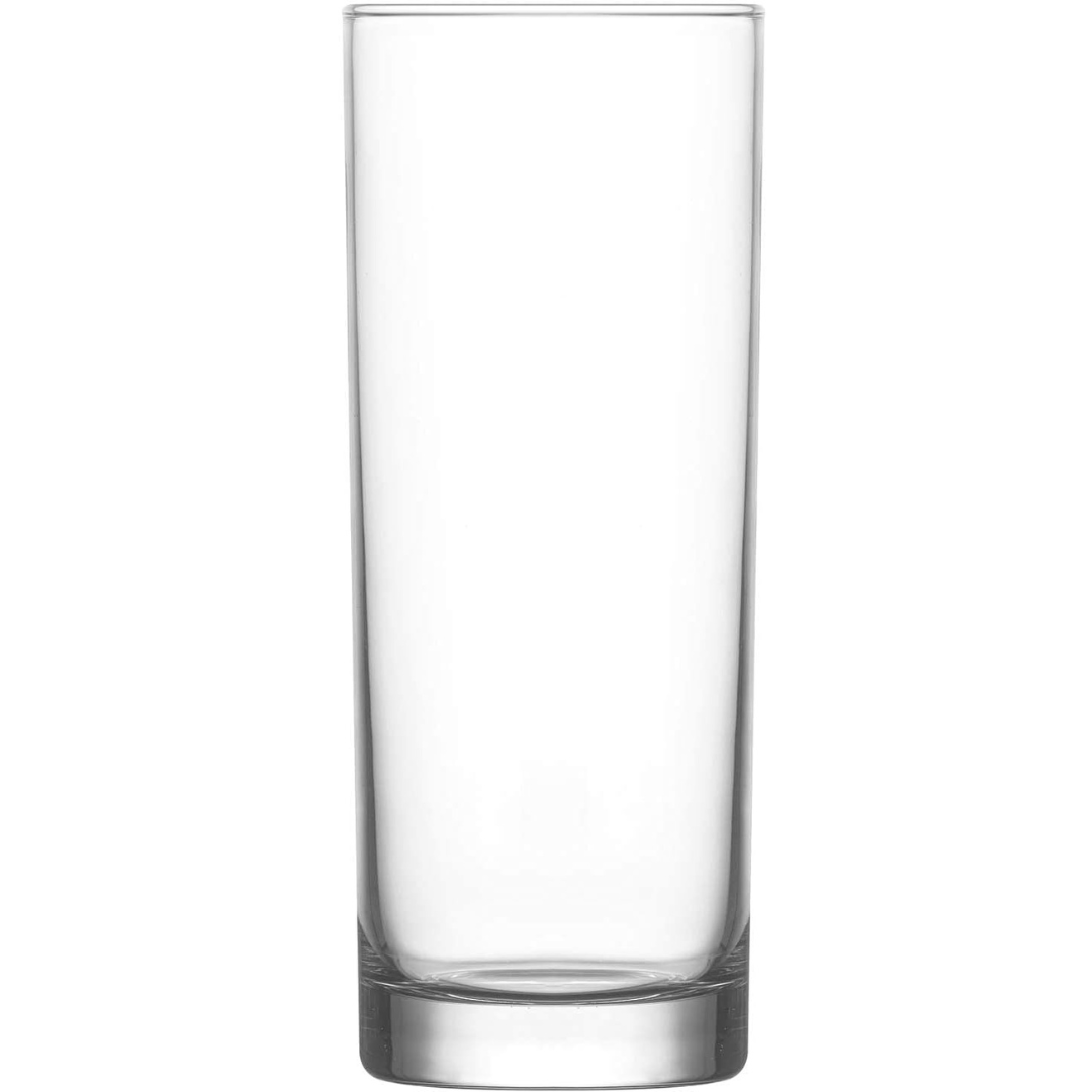 Set de 6 Vasos de Vidrio 360ml Liberty LAV LV-LBR340F