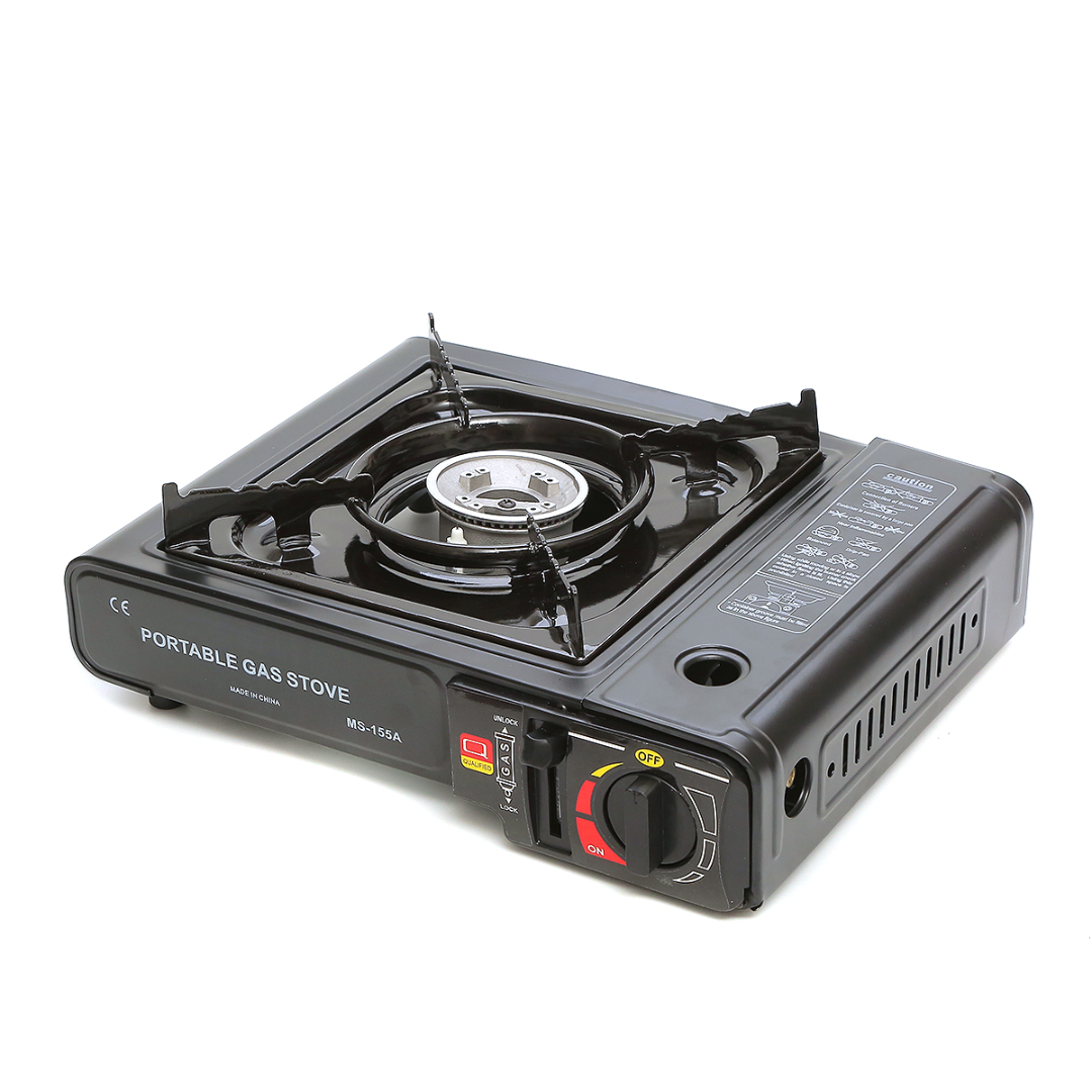 Estufa Portátil de Gas Butano Negro FS-155-A Estufa Butano. Selecto