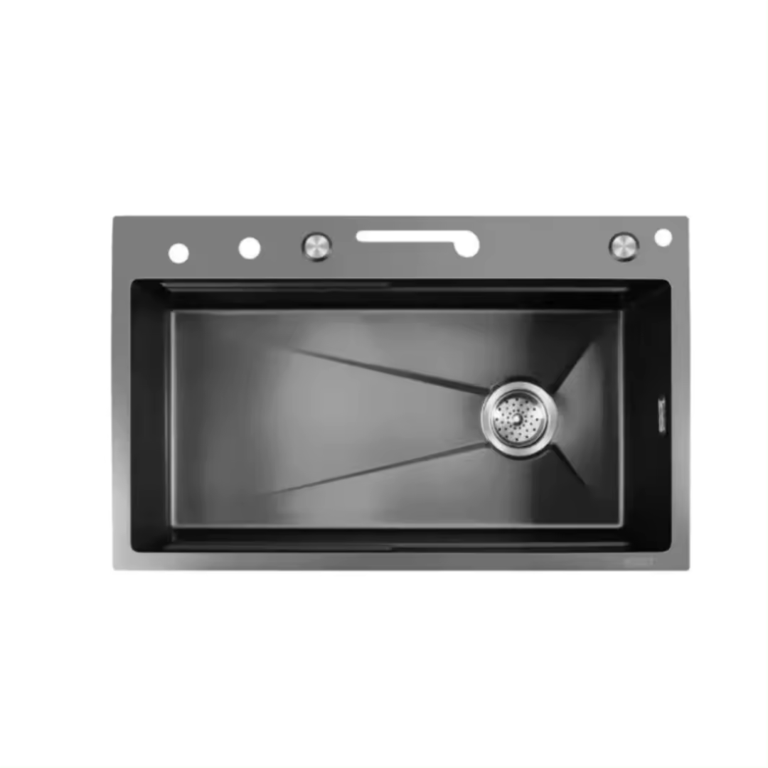 Fregador de Acero Inoxidable 304 1 Tina 5en1 750*460*220mm LS-7545B5 Selecto