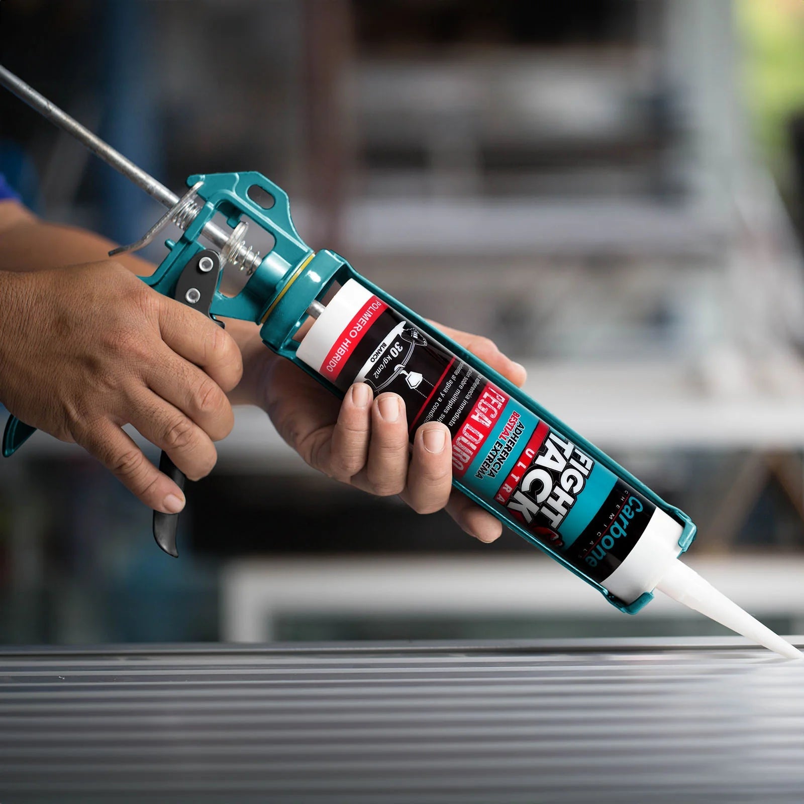 High Tack CARBONE FIGHT ULTRA Agarre Inicial INMEDIATO 30Kgxcm2 Viscosidad Adherencia Y Resistencia Alta BLANCO 290Ml H-0760-FIGHT-ULTRA CARBONE