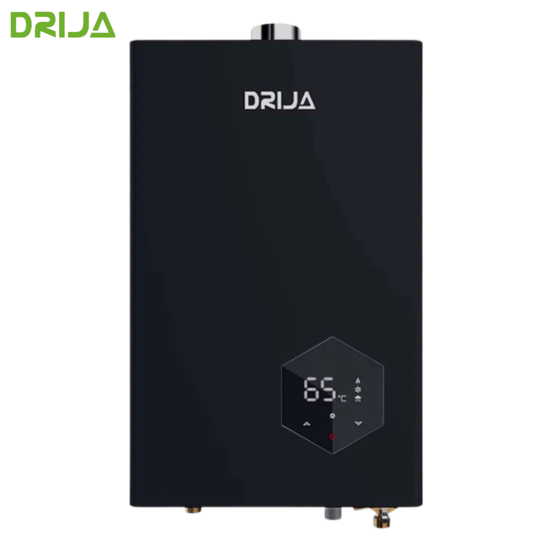 Calentador de Agua a Gas de 10 Litros Drija CLT10L BLACK