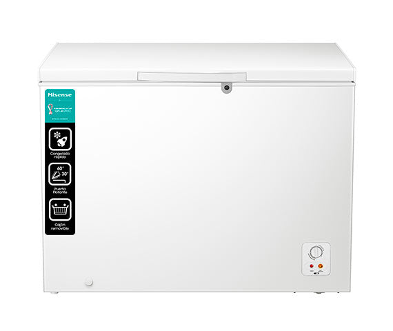 Congelador Horizontal Eléctrico de 8.7 Cu. FT. Hisense FC87D6BWXM HISENSE