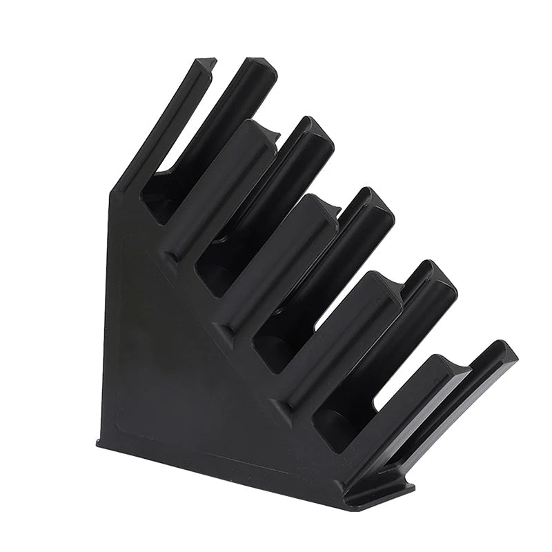 Organizador de Vasos Plásticos de 4 Compartimientos Negro HVB-B3001 Dispensador de vasos. Selecto