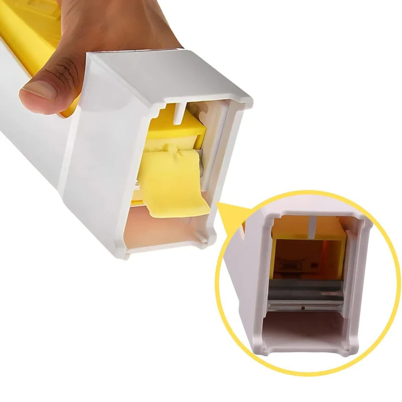 Dispensador De Barra Mantequilla Con Cortador. Rebanador De Mantequilla En Barra Con Un Clic. AB1115 Selecto