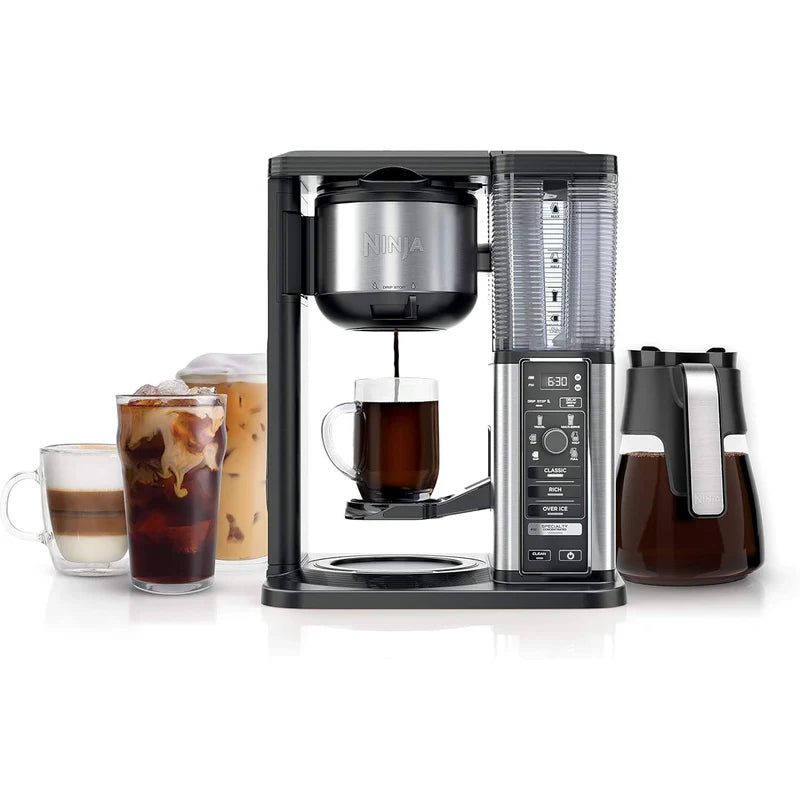 Cafetera Ninja Specialty CM401. Maquina De Café De Capacidad Hasta 10 Tazas, Espumador Plegable Y Filtro Permanente. NJS-19-CM401 NINJA