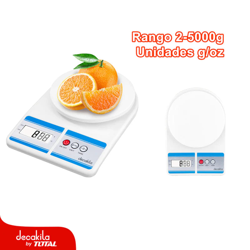 Balanza Pesa Digital De Cocina Para Alimentos 2-5000G KMTT091W